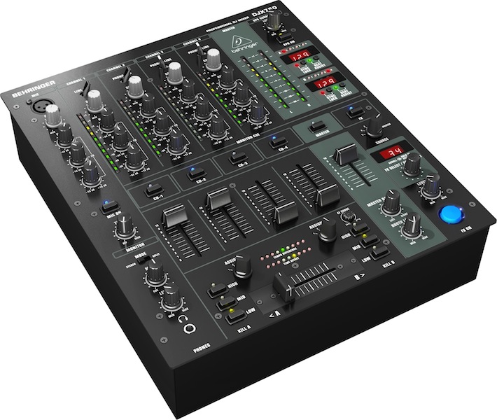 Behringer Pro Mixer DJX750 4-channel DJ Mixer