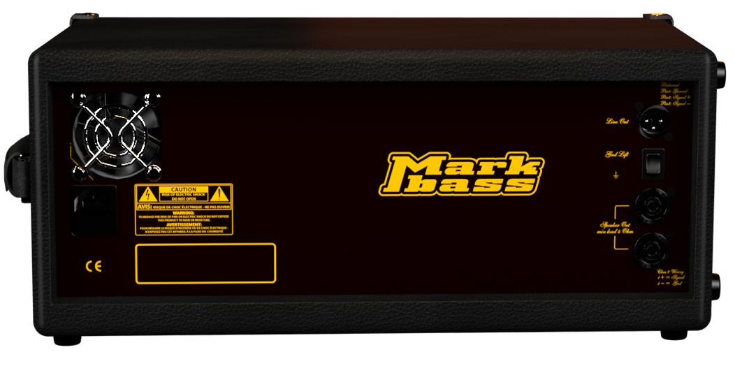 Markbass TTE 801 800W Jackson Signature Tube Bass Amp Head - Black