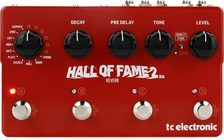 TC Electronic Hall Of Fame 2 x4 Reverb Pedal