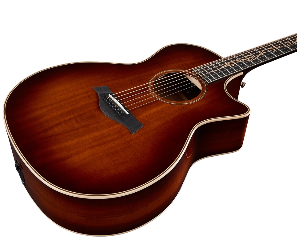 Taylor K24ce V-Class Grand Auditorium Acoustic-Electric Guitar Shaded Edge Burst