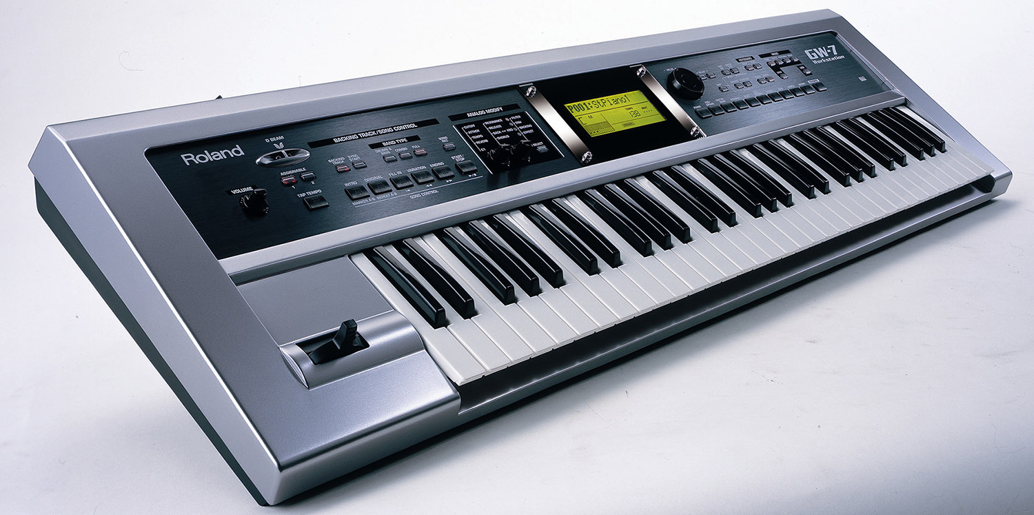 Roland GW-7 Keyboard Synthesizer Workstation