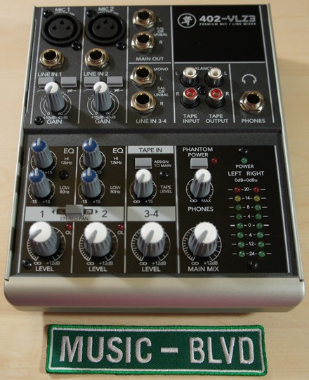 Mackie 402-VLZ3 Compact Audio Mixer