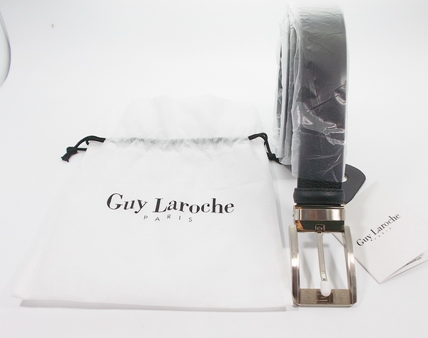 เข็มขัดสุภาพบุรุษ Guy Laroche ดำ ใหม่ แท้