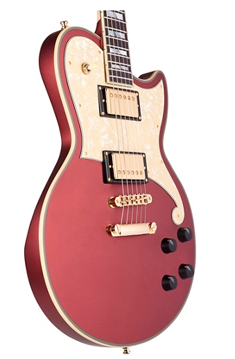 D Angelico Deluxe Series Atlantic Limited0-Edition Solidbody Electric Guitar with USA Seymour Duncan Humbuckers and Stopbar