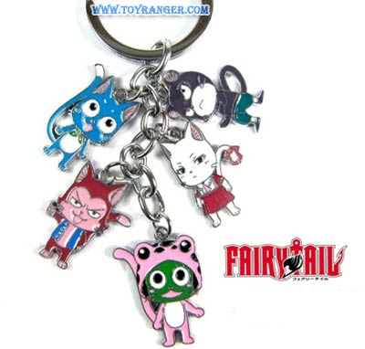 พวงกุญแจองุ่นโลหะ Fairy Tail 4
