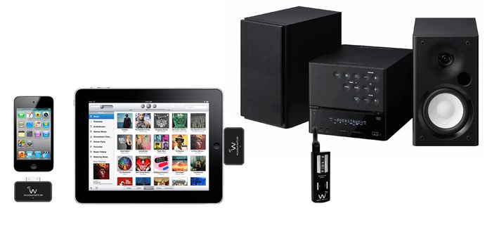 Wi Digital AudioLink Ui Stereo Digital Wireless System For iPod, iPad, iPhone, MAC, PC, TabletPC & Skype
