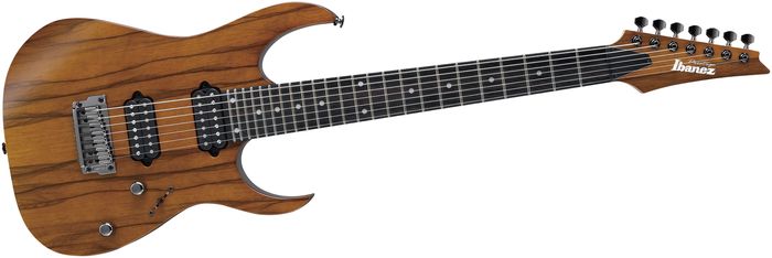 Ibanez RG752LWFX Prestige RG Series 7 String Electric Guitar Hazelnut Ale Brown