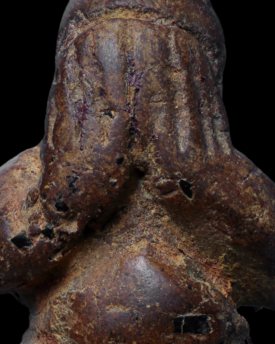 พระปิดตาหลวงพ่อแก้ว พิมพ์ปั้น