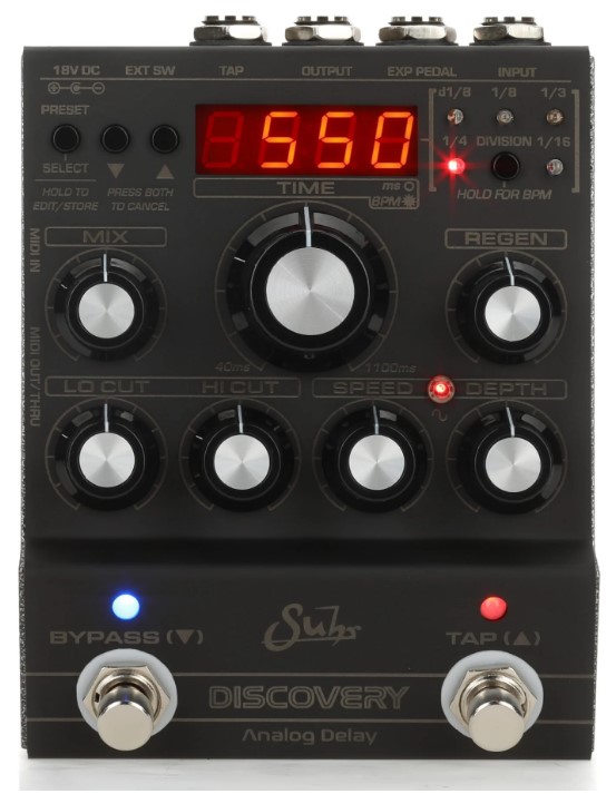 Suhr Discovery Analog Delay Pedal