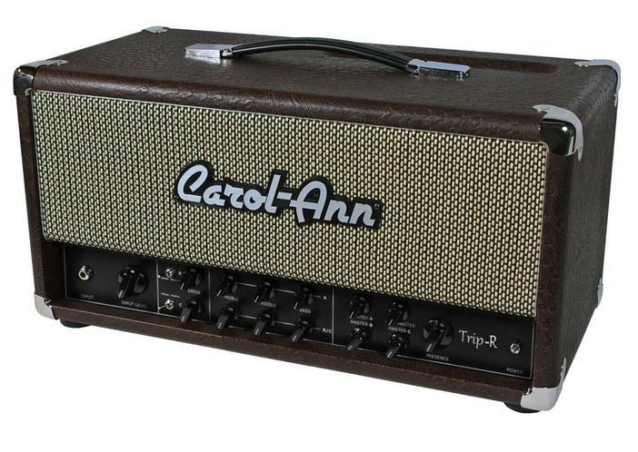 Carol-Ann TripR Head in Brown Ostrich