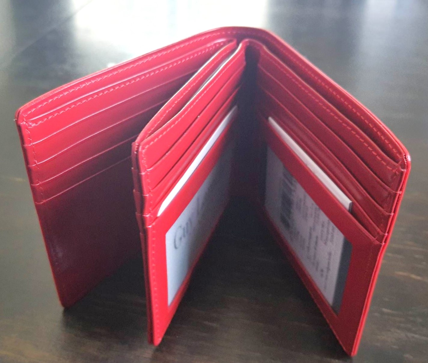 กระเป่าสตางค์ Guy Laroche แดงสด ใหม่ แท้