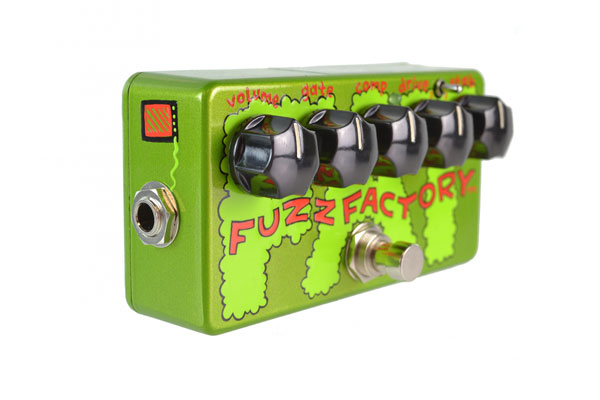 Z VEX Effects Fat Fuzz Factory (Hand Painted Green/Green)