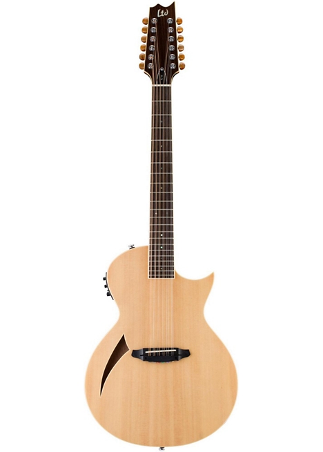 ESP LTD TL-12 Thinline 12-String Acoustic-Electric Guitar