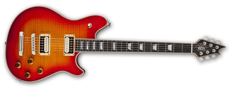 EVH Wolfgang Custom Deluxe USA Vintage Burst 5108100815