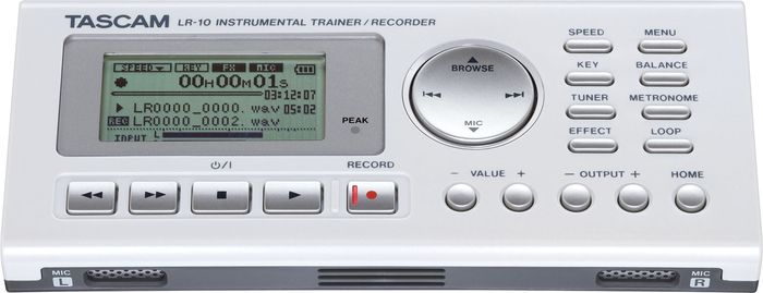 TASCAM LR-10 Vocal Trainer/Recorder