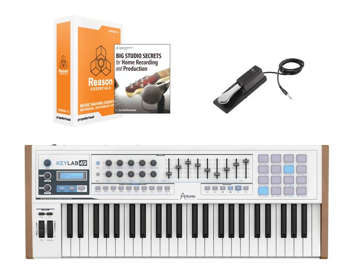 Arturia Keylab 49 Keyboard Controller Package 2