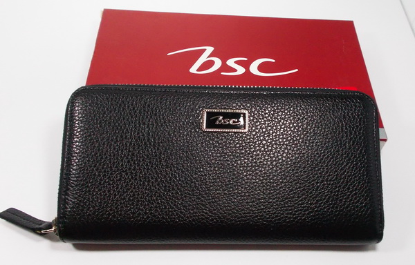 กระเป๋าสตงค์ bsc ดำ ใหม่ แท้