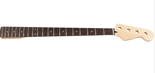 Mighty Mite MM2908 Jazz Bass Replacement Neck with Rosewood Fingerboard