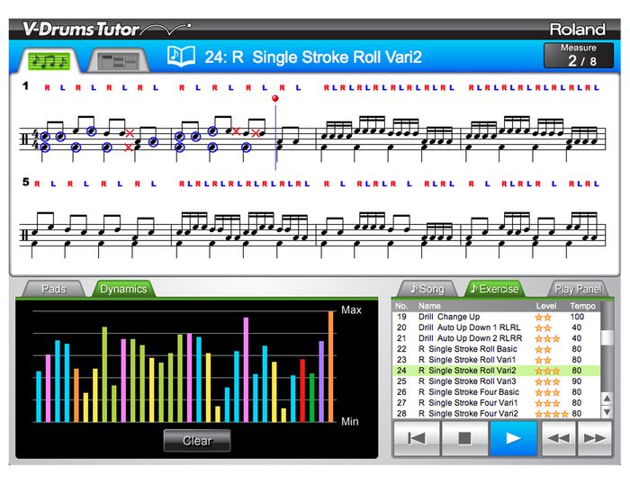 Roland V-Drums Tutor