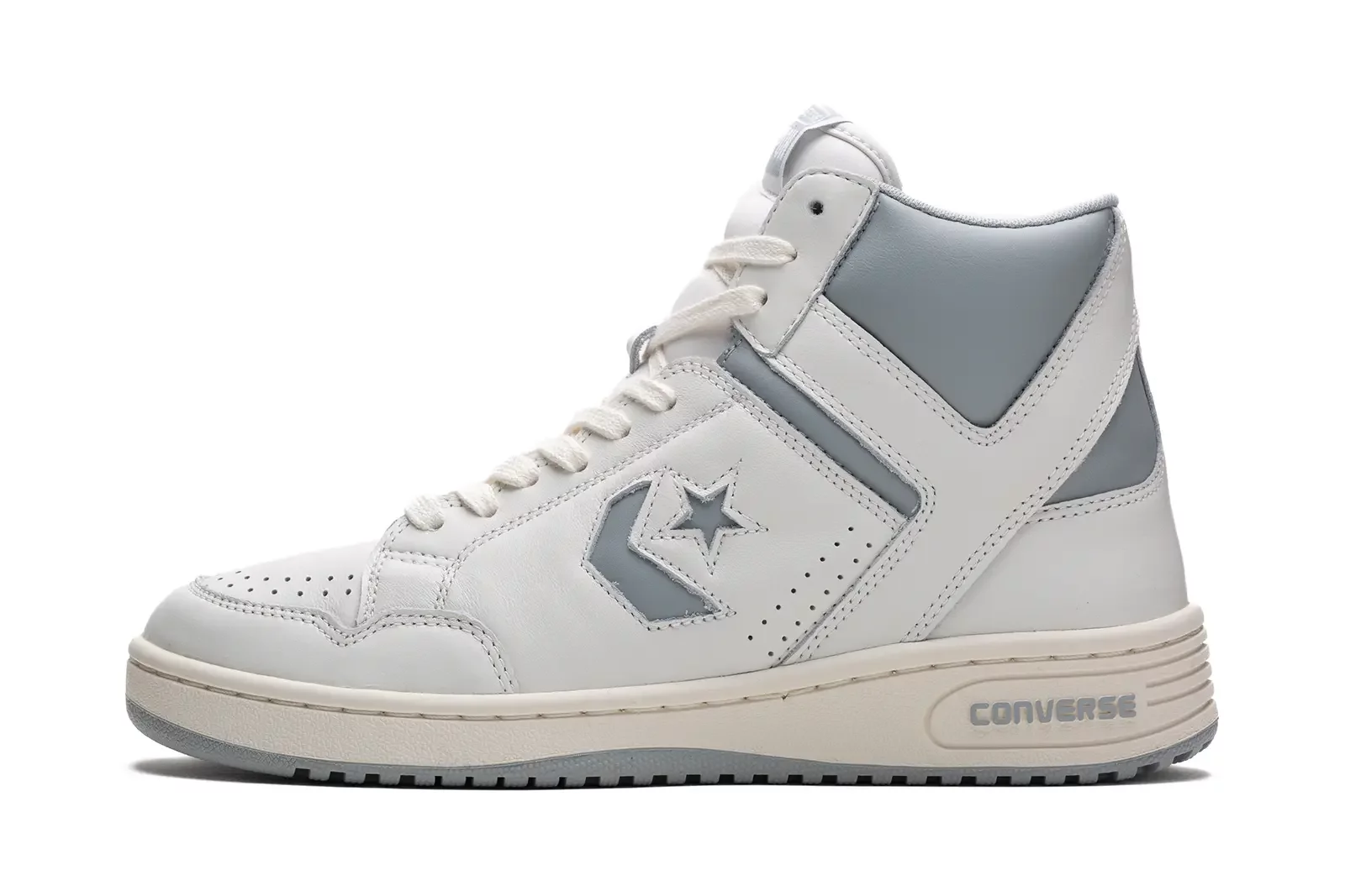 Converse Weapon Leather Hi "Vintage White Ash Stone"