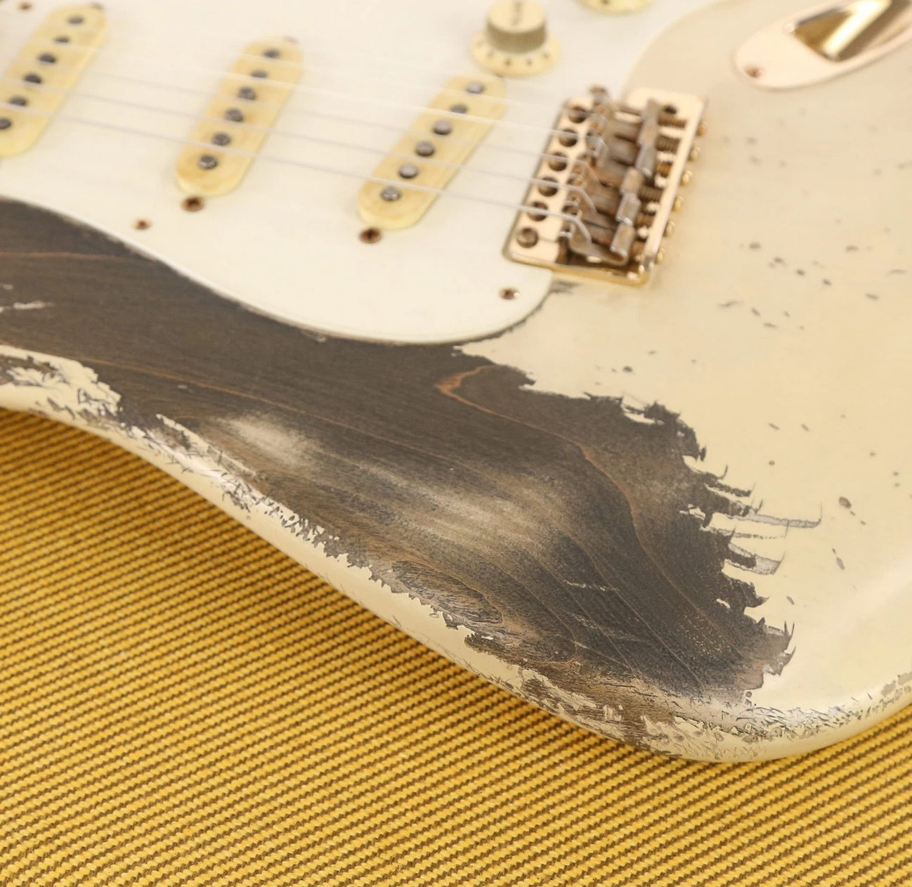 Fender Custom Shop 1957 Stratocaster Ultimate Relic Masterbuilt Jason Smith Vintage Blonde