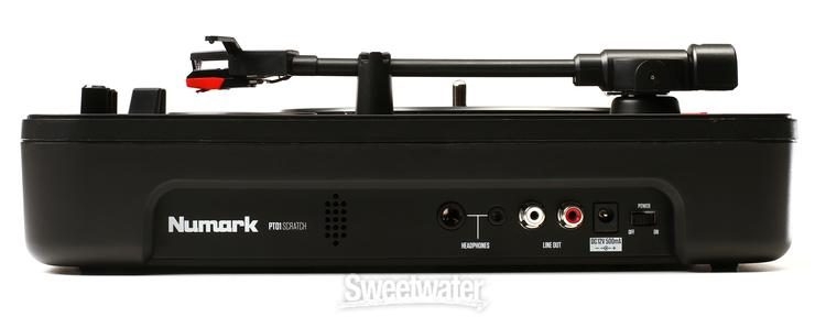 Numark PT01 Scratch Portable DJ Turntable