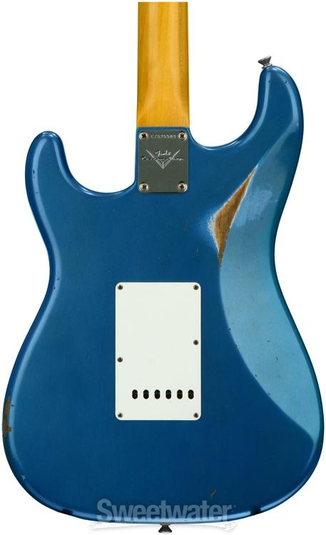 Fender Custom Shop 1961 Relic Stratocaster - Aged Lake Placid Blue, 2016 Collection