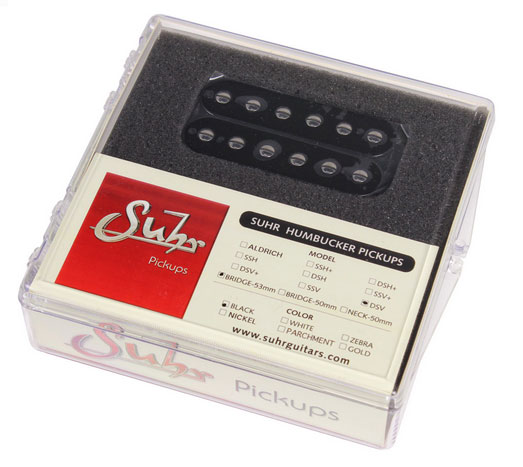 Suhr DSV Bridge Pickup Black 53mm
