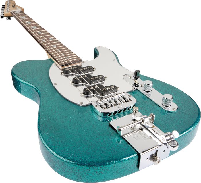 G&L Will Ray Signature Guitar Turquoise Metal Flake