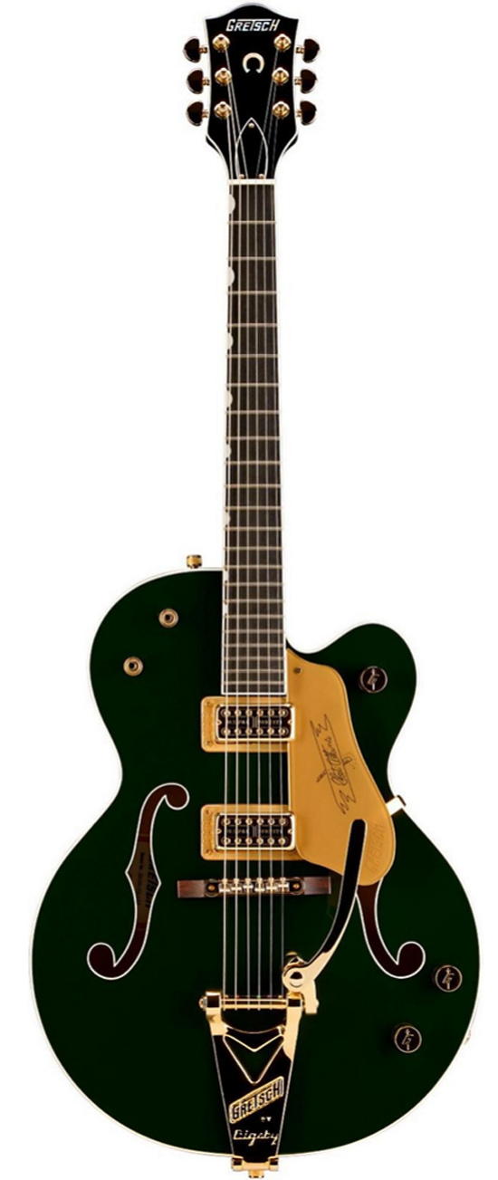 Gretsch Guitars G6120 LTD Chet Atkins Semi-Hollow Electric Guitar Cadillac Green