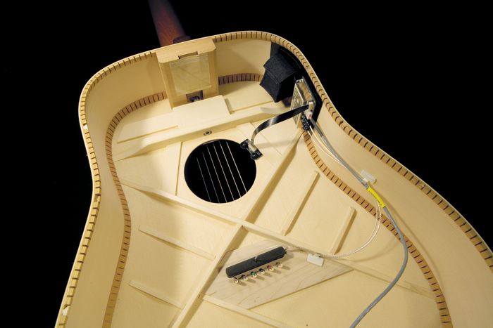 LR Baggs Internal Preamp/Mixier with Element and Ibeam Pickups and Remote Control II