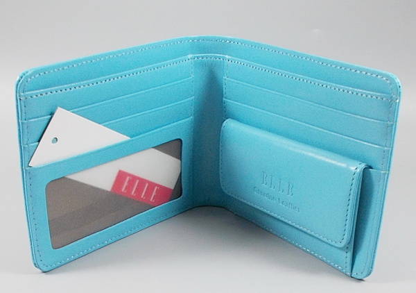 กระเป๋าสตางค์ ELLE ฟ้า ใหม่ แท้