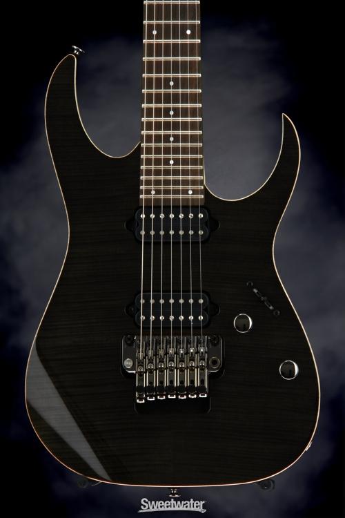 Ibanez RG7 Prestige Limited - Sweetwater Exclusive - Black Haze, Rosewood