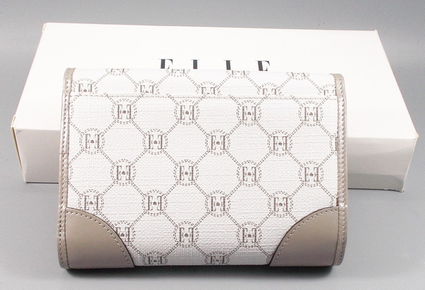 กระเป๋าสตางค์ ELLE เบจ ใหม่ แท้