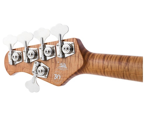 Ernie Ball Music Man 30th Anniversary StingRay5 Five-String Electric Bass Guitar - Transparent Buttercream