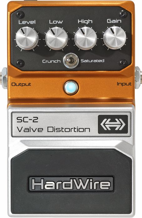 DigiTech HardWire Series SC-2 Valve Distortion Guitar Effects Pedal
