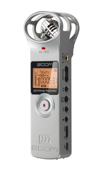 Zoom H1 Handy Recorder - Limited Edition Silver