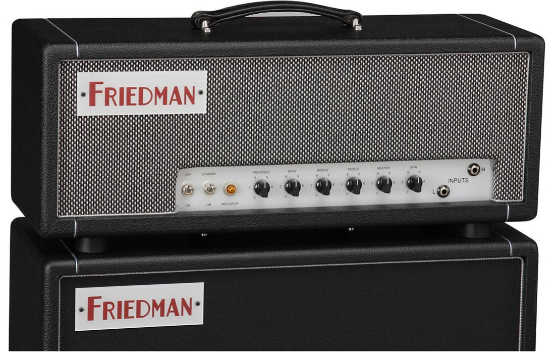 Friedman Dirty Shirley 40W Tube Guitar Head Black