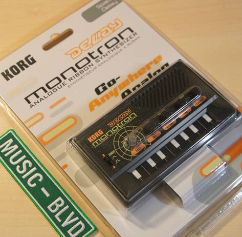 Korg Monotron Delay Analog Ribbon Synthesizer