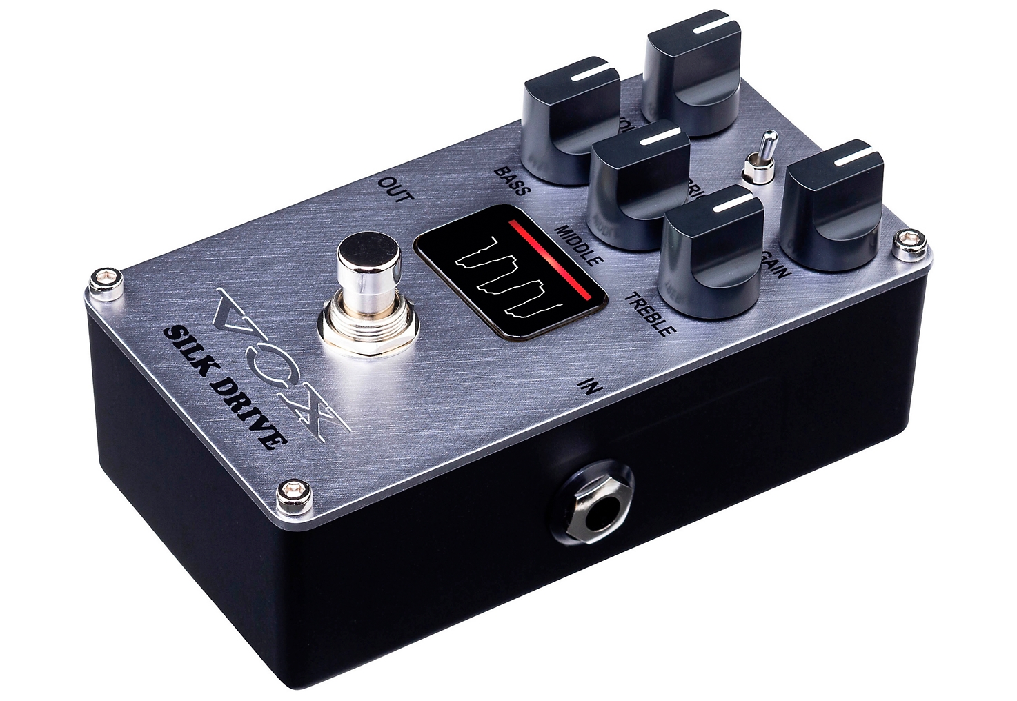 Vox Silk Drive - Valve Distortion Pedal Silver