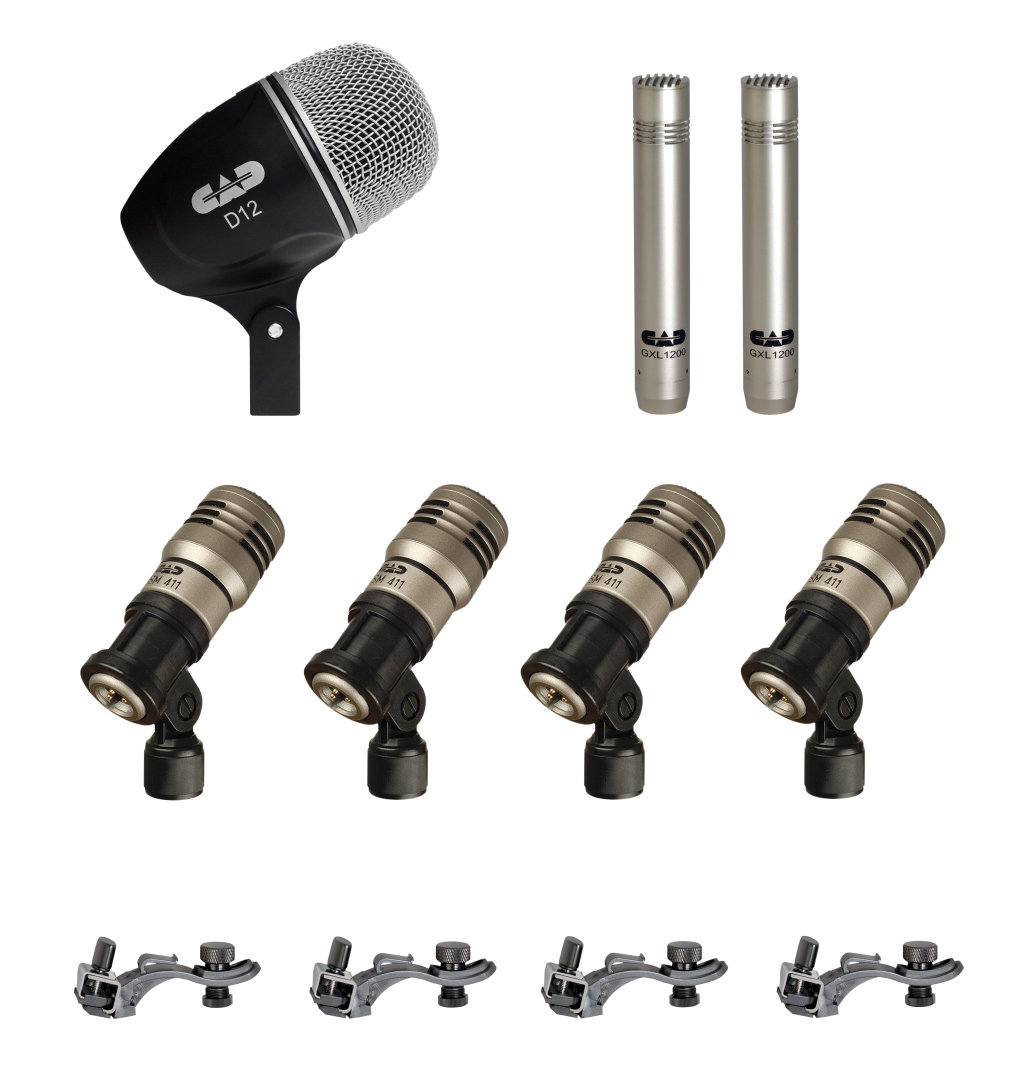 CAD TOURING7 7-Microphone Drum Package