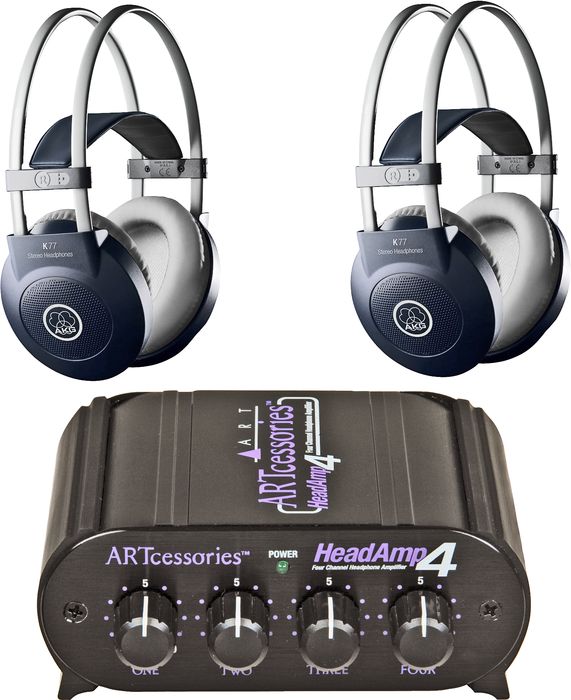 AKG Headamp 4/K77 Headphone Two Pack