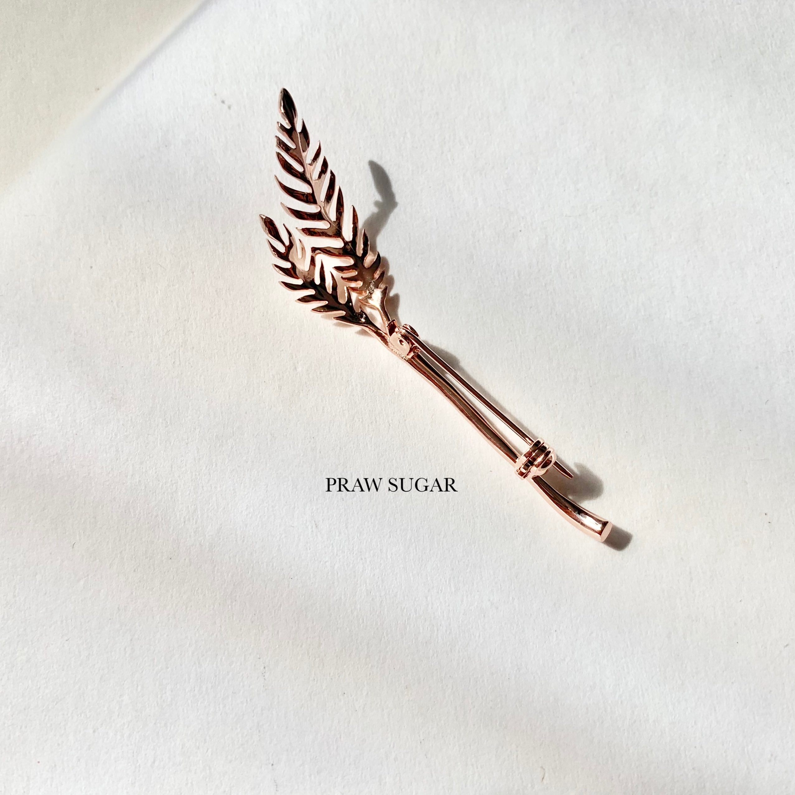 Elegant Duo-Leaf Brooch - เข็มกลัดทรงใบไม้คู่สวยหรู (มี 3 สี)