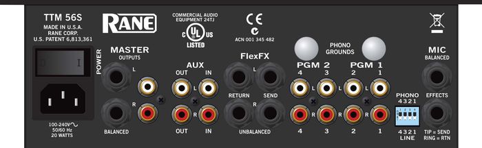 Rane TTM 56S 2-Channel DJ Mixer