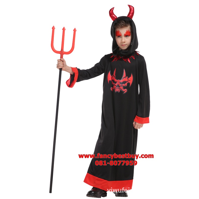 ชุดแฟนซีฮาโลวีน ชุดปีศาจ Grim Reaper สำหรับวันฮาโลวีน มีขนาด L, XL