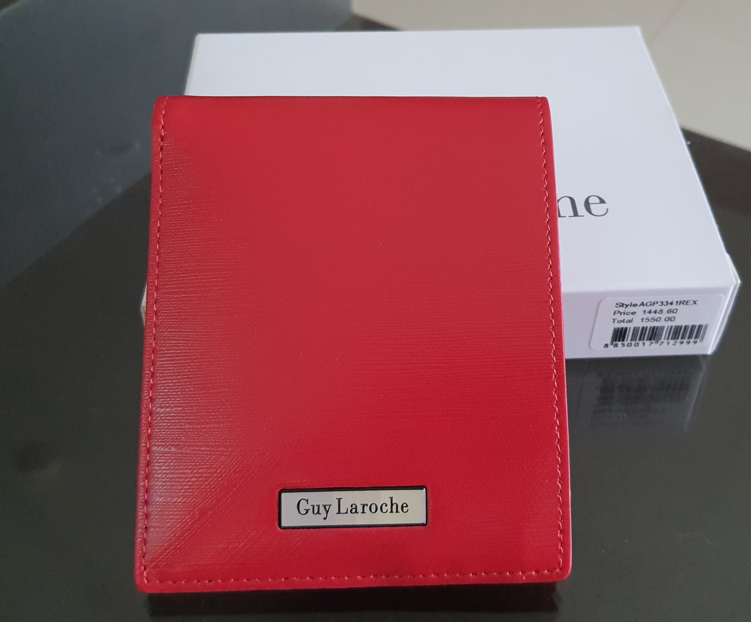กระเป๋าสตางค์ Guy Laroche แดง ใหม่ แท้