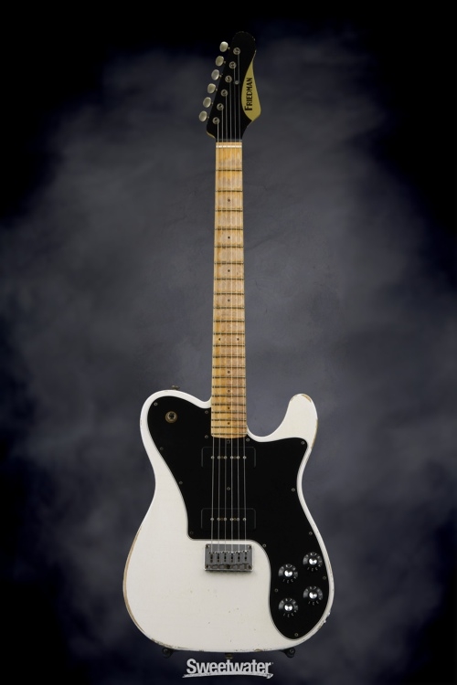 Friedman Vintage T w/ Classic 90s, Alder Body & Maple Fingerboar - Vintage White