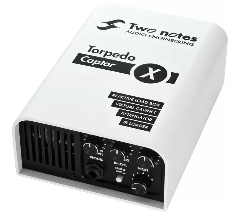 Two Notes Torpedo Captor X Reactive Loadbox DI and Attenuator - 8-ohm
