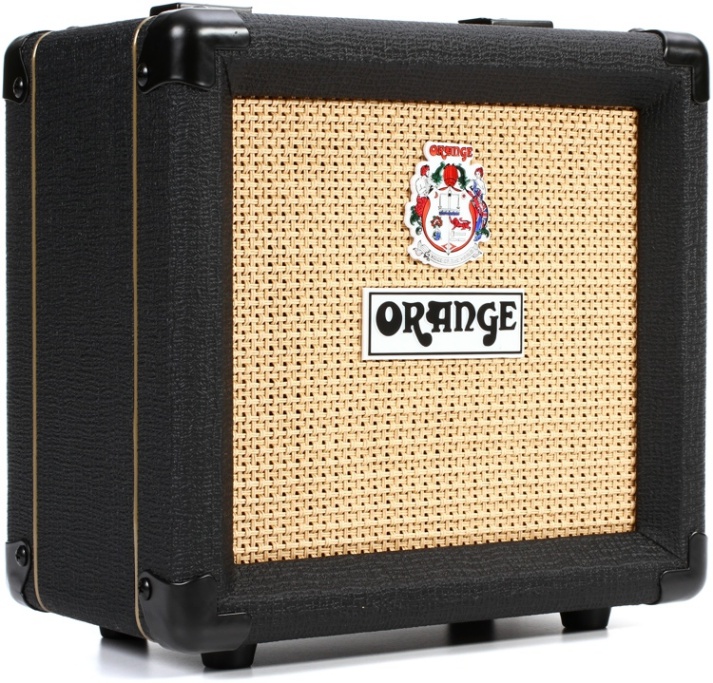 Orange PPC108 1 x 8 20-watt Speaker Cabinet 8 ohms, Black