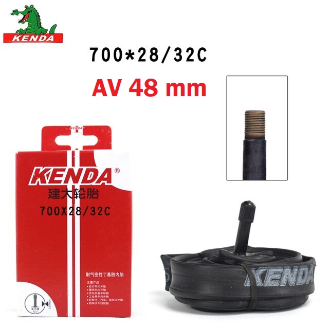 ยางใน KENDA 700 x 28/32 จุ๊บใหญ่ AV 48 mm